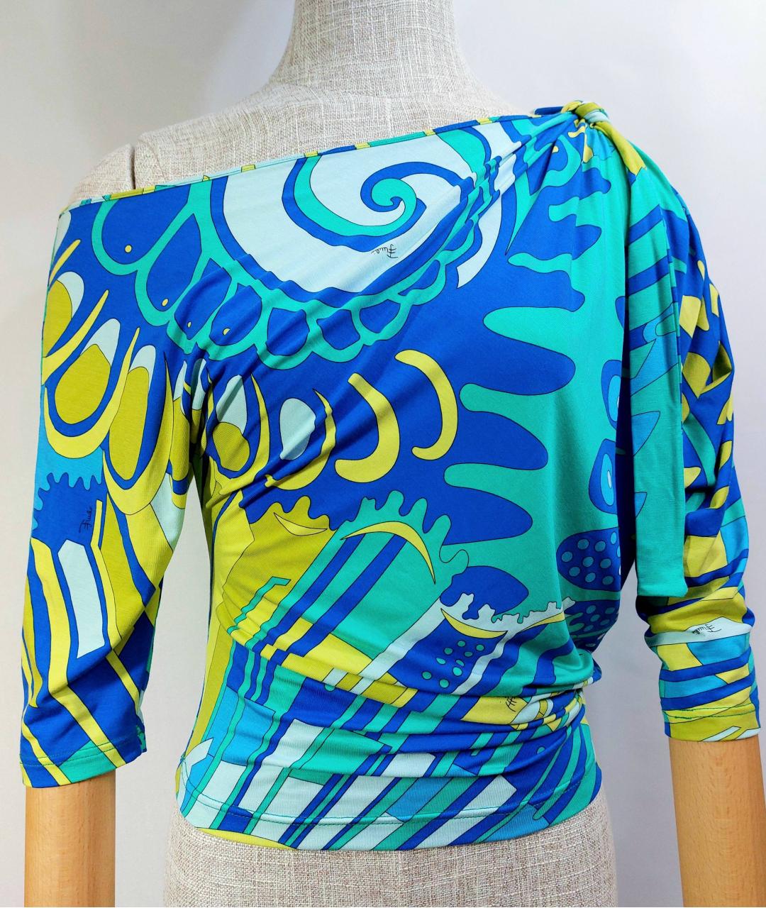 EMILIO PUCCI Вискозная футболка, фото 7