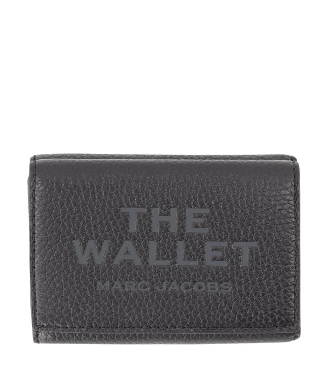 MARC JACOBS Черный кожаный кошелек, фото 1