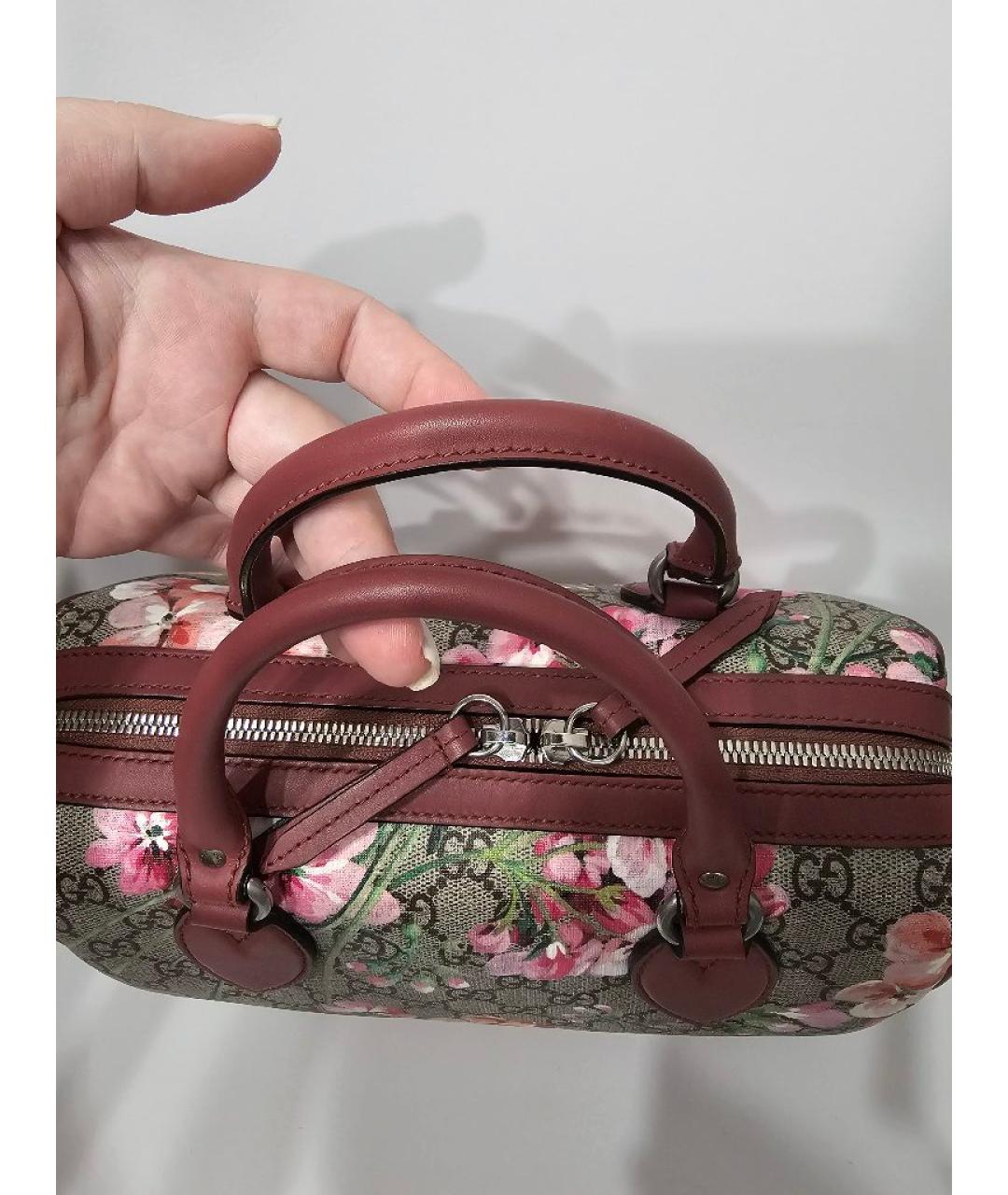 GUCCI Мульти кожаная сумка с короткими ручками, фото 9