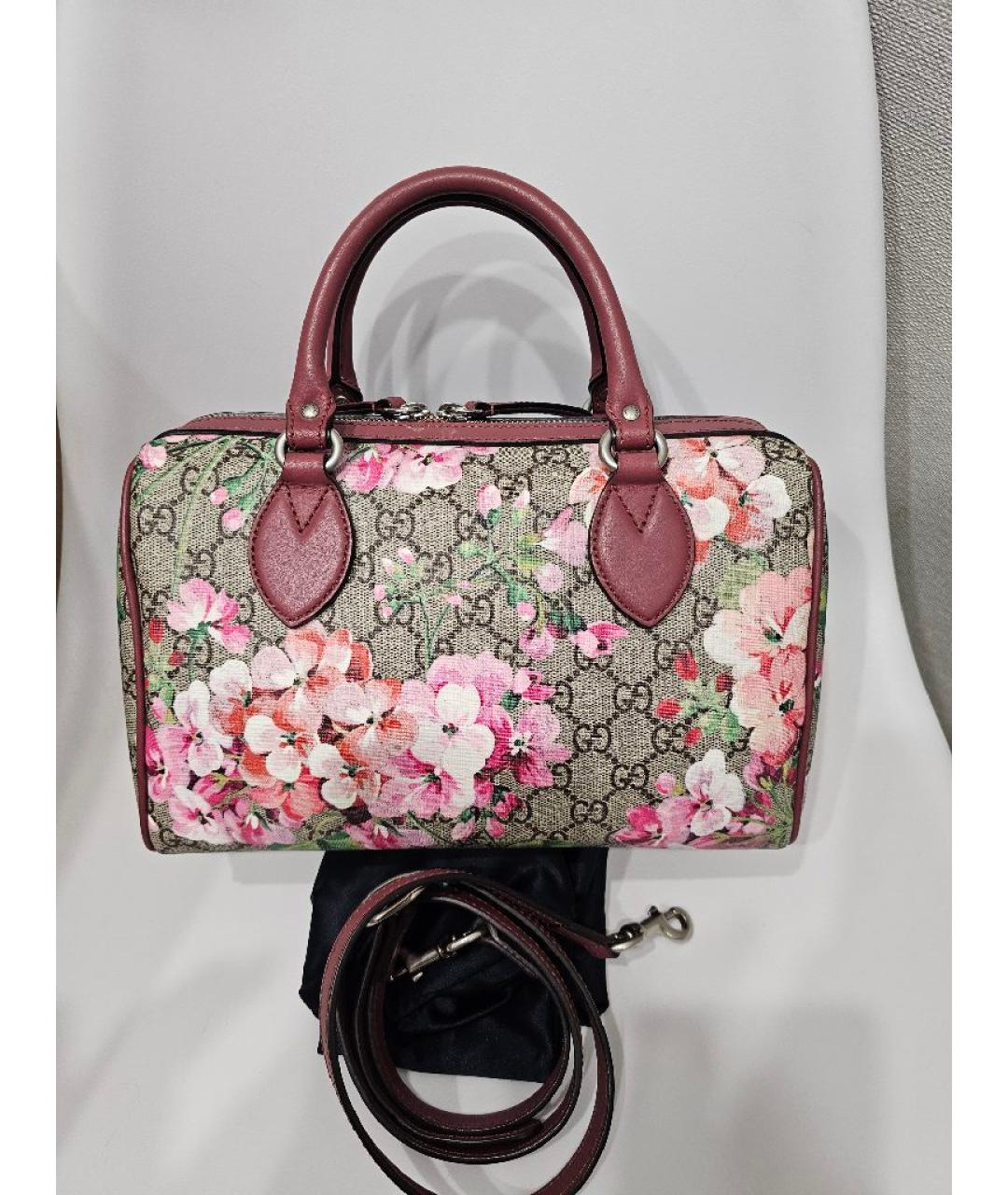 GUCCI Мульти кожаная сумка с короткими ручками, фото 2