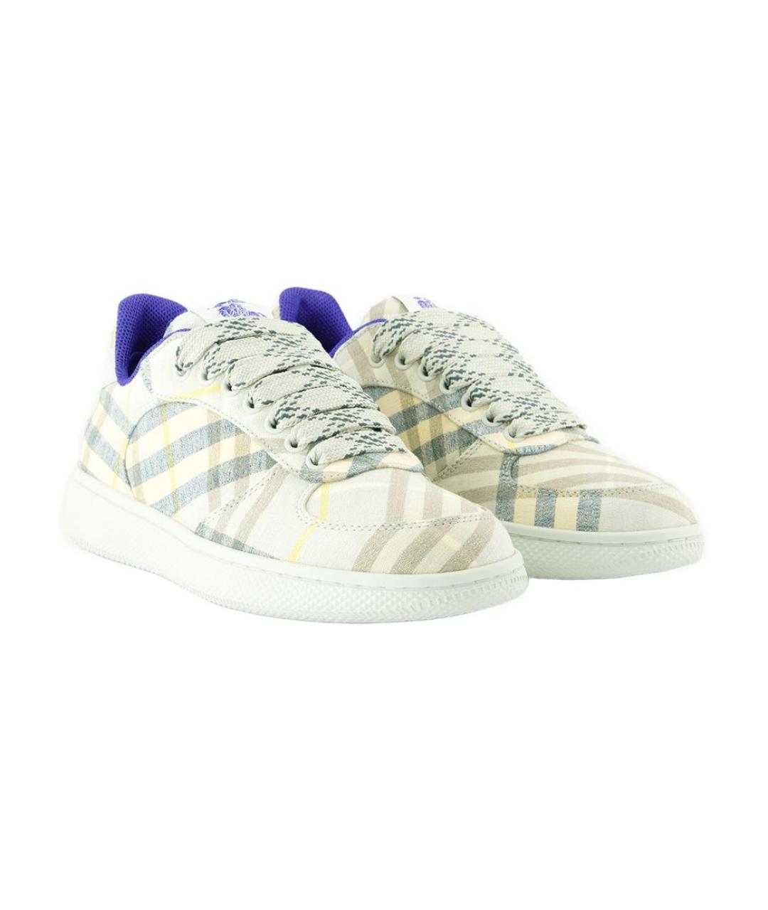 BURBERRY Мульти кеды, фото 2