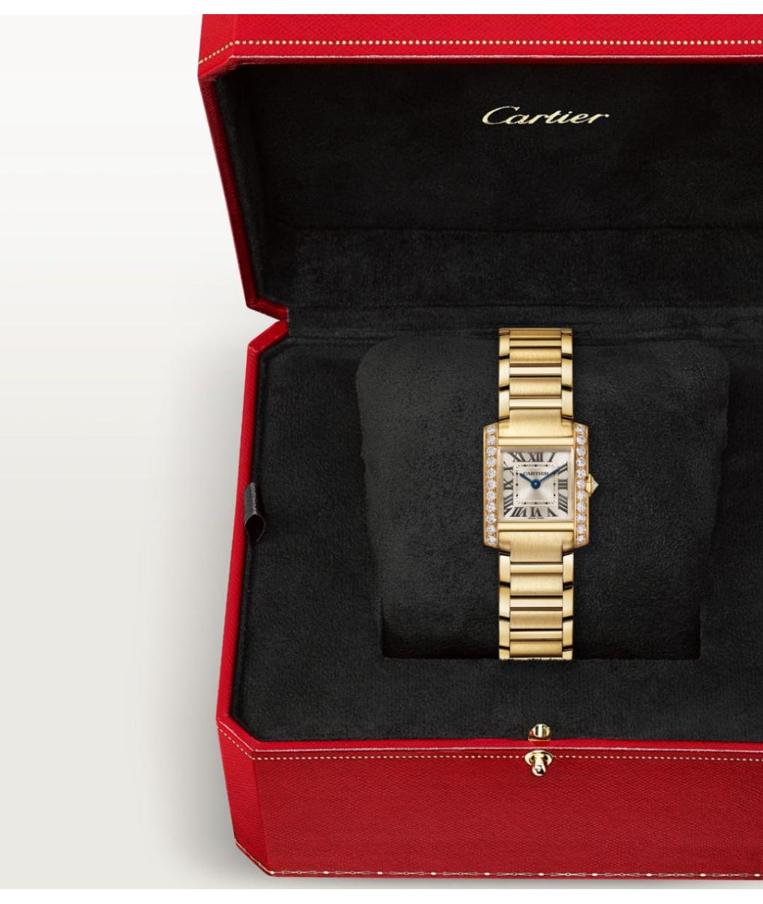 CARTIER Часы из желтого золота, фото 2