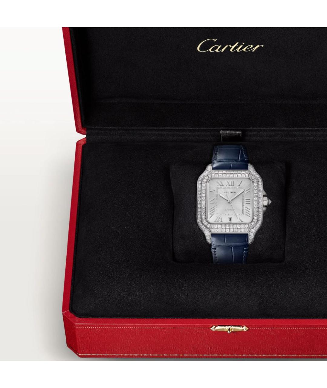 CARTIER Кожаные часы, фото 2