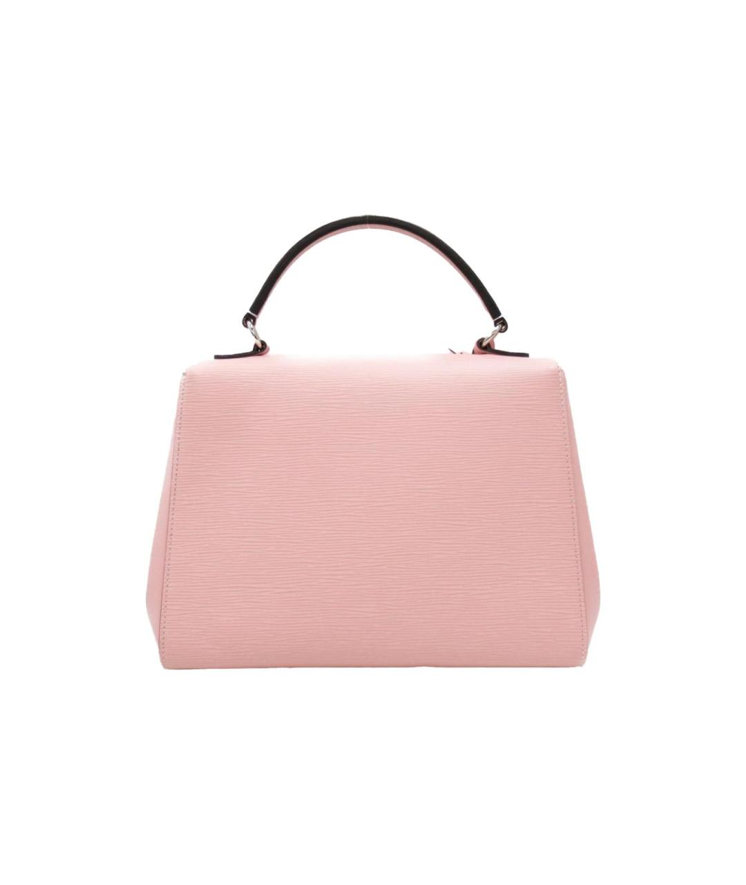LOUIS VUITTON Розовая кожаная сумка через плечо, фото 3