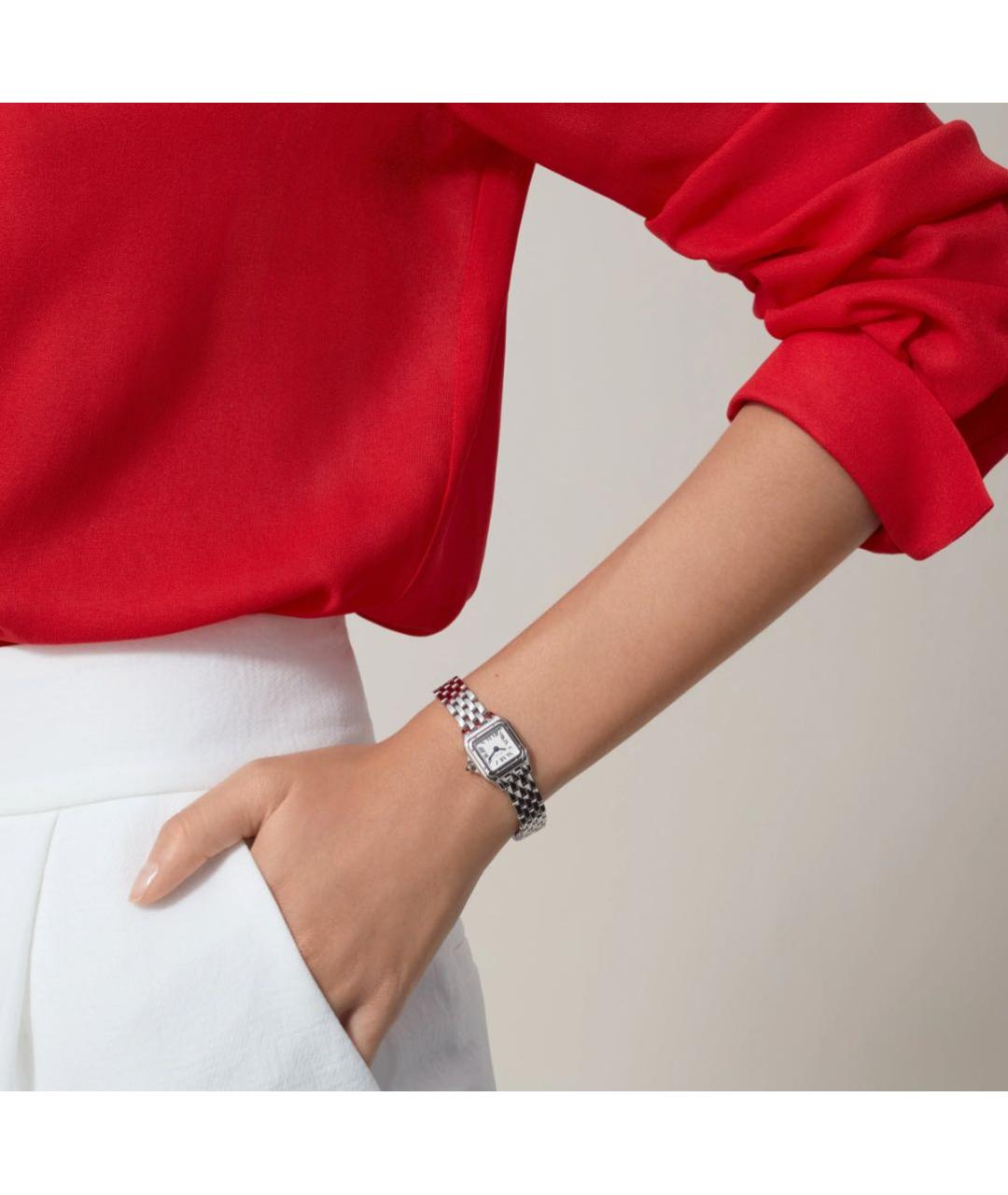 CARTIER Серебряные часы, фото 2