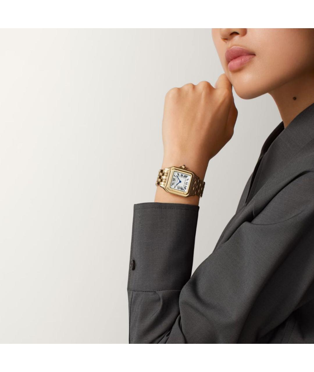 CARTIER Часы из желтого золота, фото 2