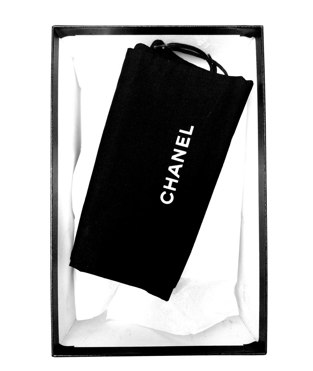 CHANEL Бежевые кожаные мюли, фото 6