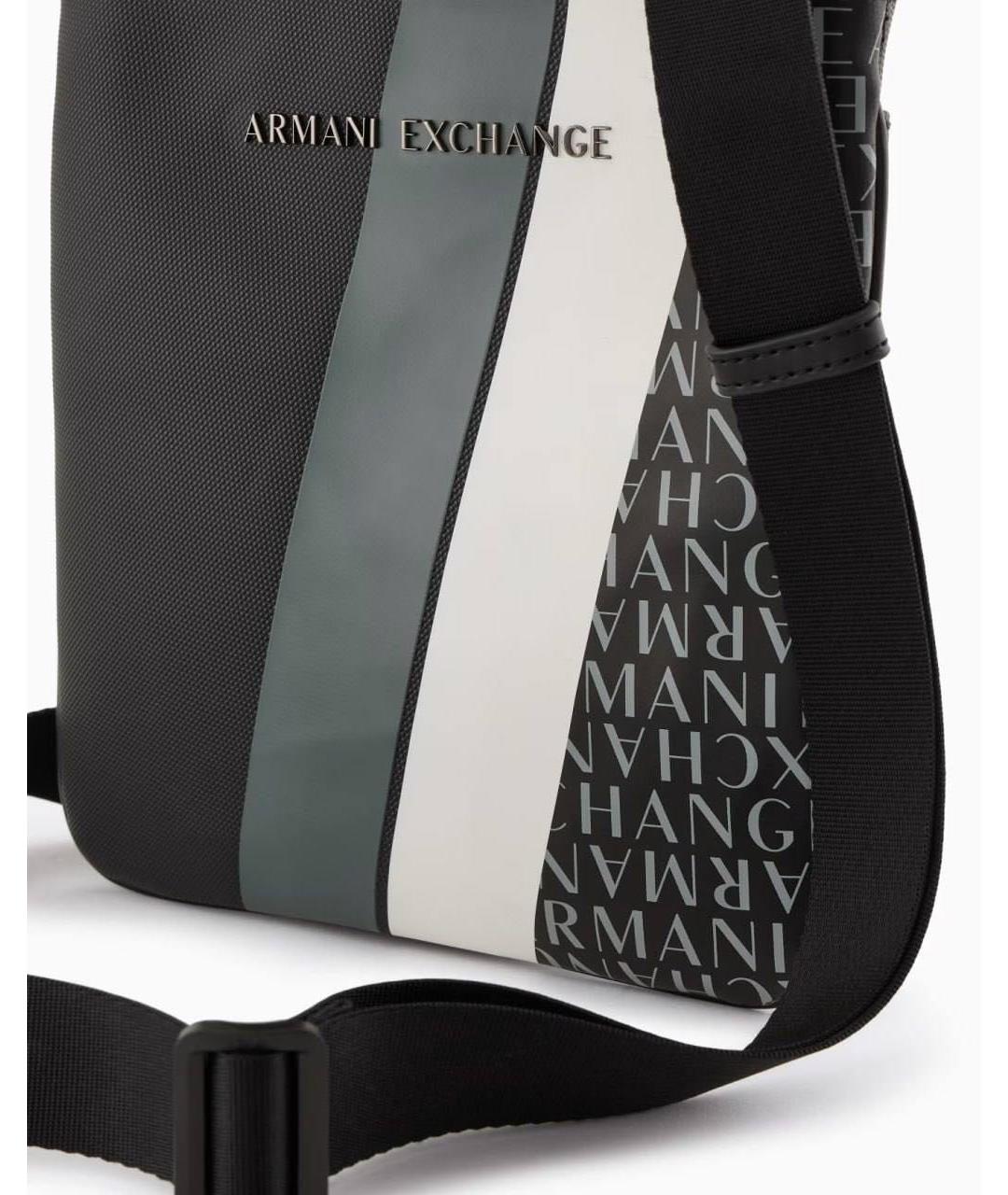 ARMANI EXCHANGE Черная сумка на плечо, фото 3