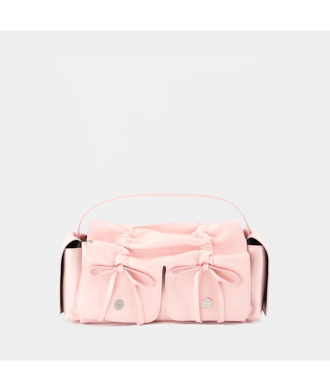 ACNE STUDIOS Розовая сумка через плечо, фото 4
