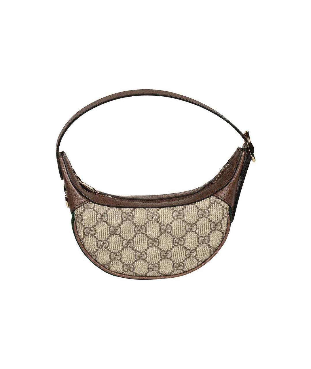 GUCCI Коричневая сумка с короткими ручками, фото 1