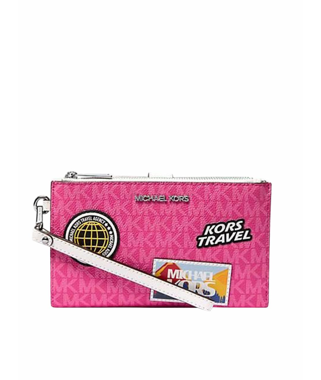 MICHAEL KORS Розовый кошелек, фото 1