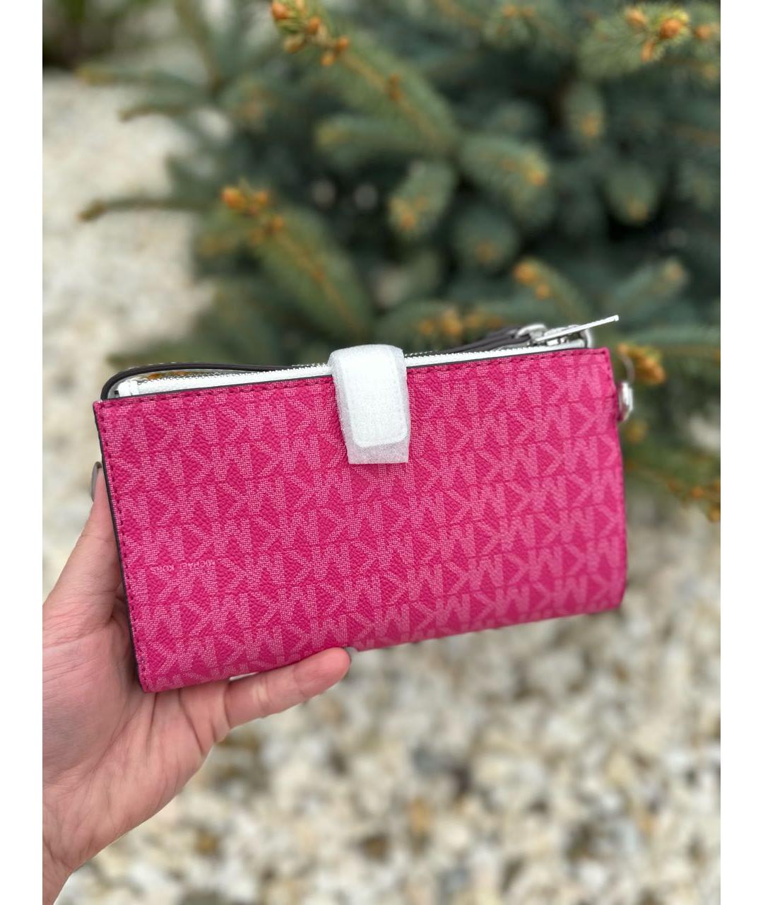 MICHAEL KORS Розовый кошелек, фото 4