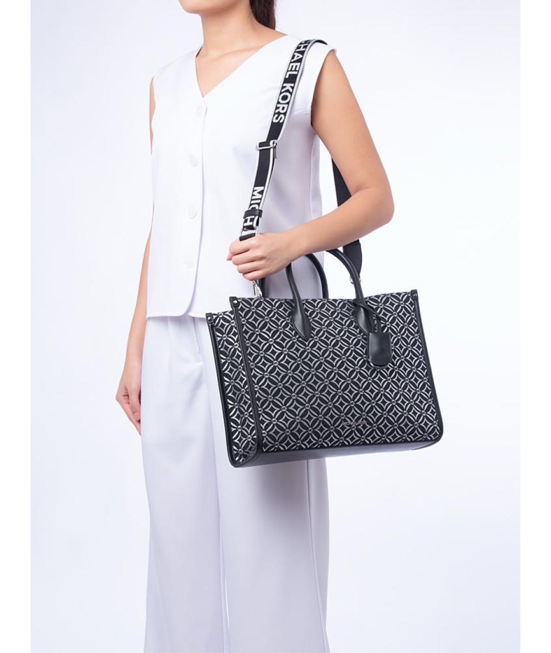 MICHAEL KORS Жаккардовая сумка тоут, фото 4