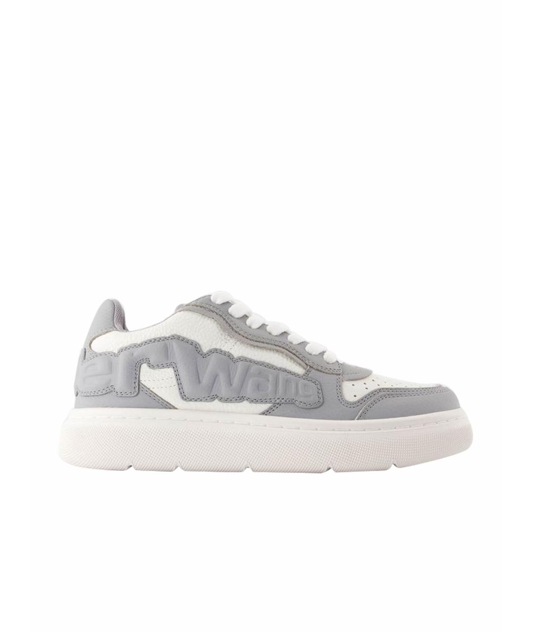 ALEXANDER WANG Серые кеды, фото 1