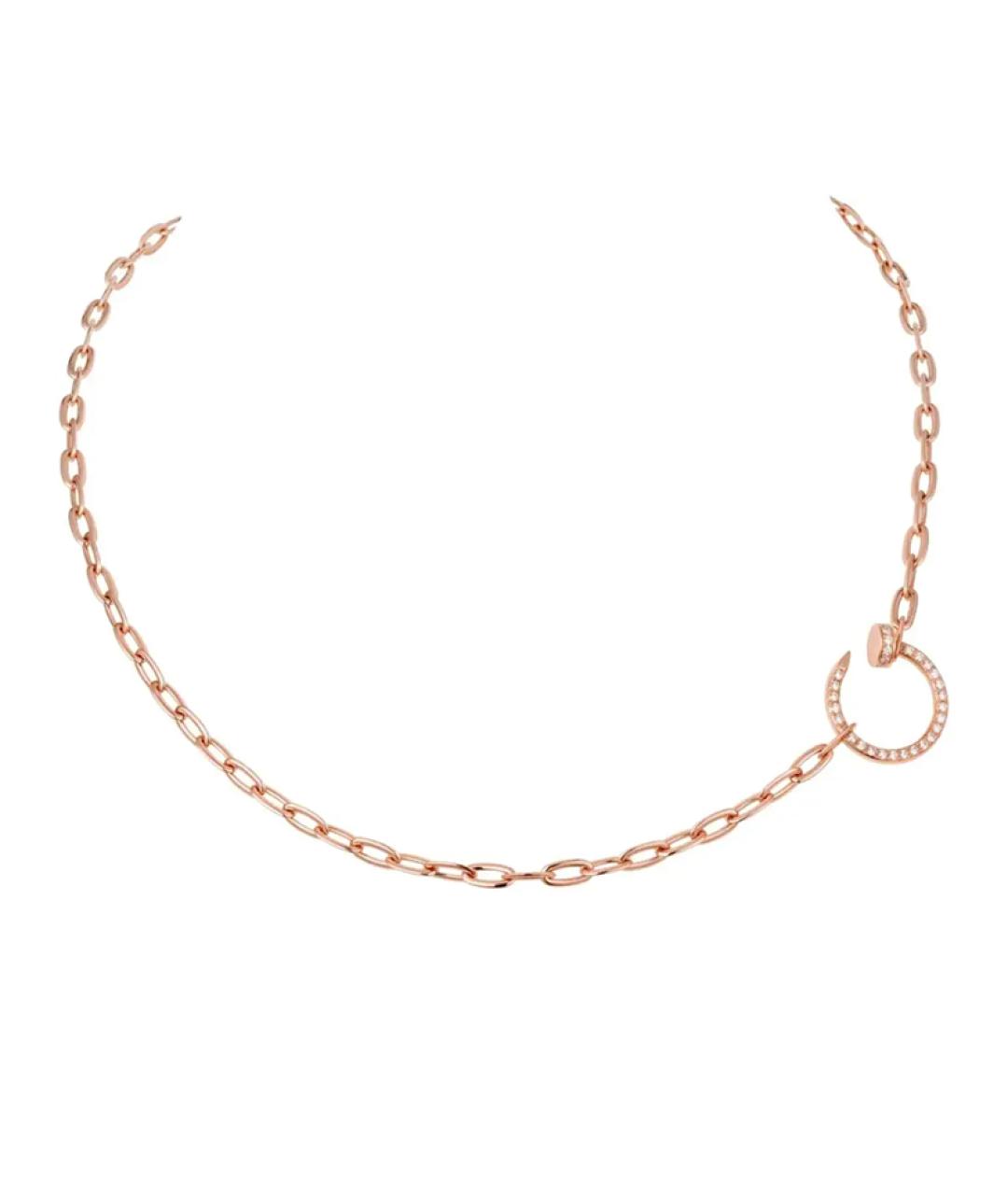 CARTIER Колье из розового золота, фото 4