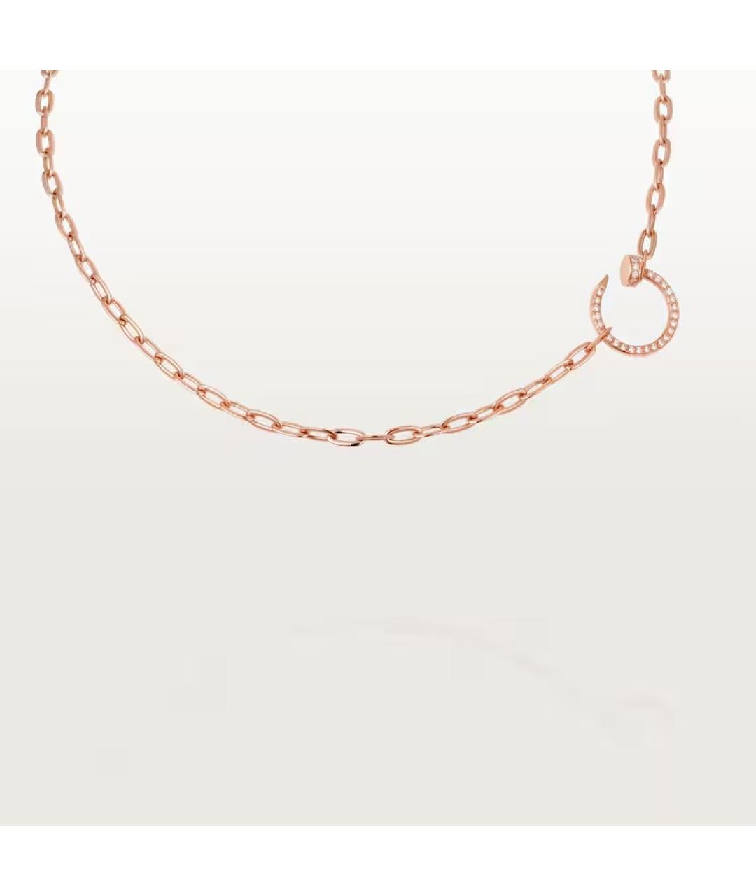 CARTIER Колье из розового золота, фото 5