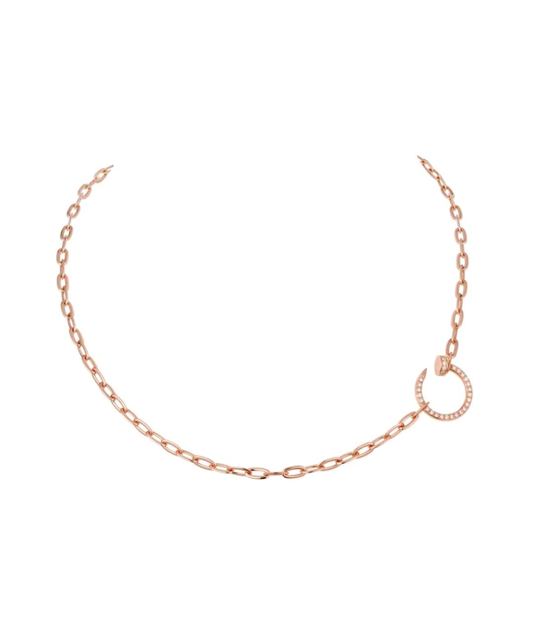 CARTIER Колье из розового золота, фото 3