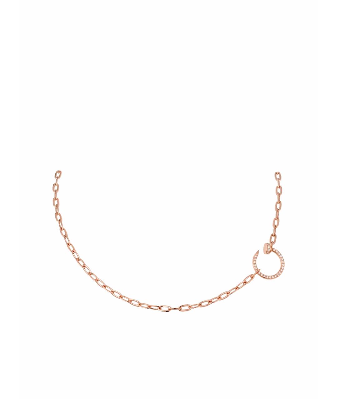 CARTIER Колье из розового золота, фото 1