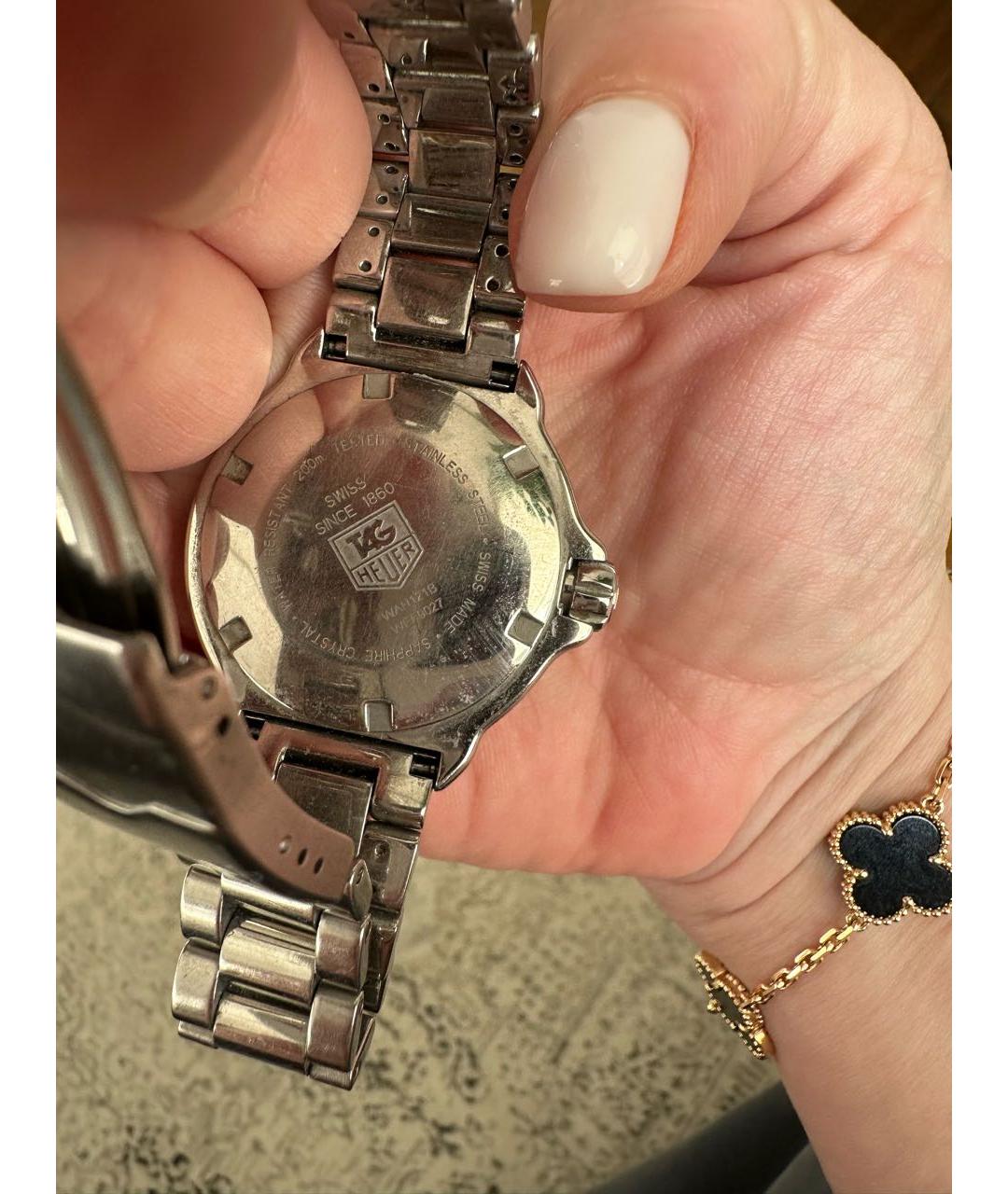TAG HEUER Бордовые часы, фото 3
