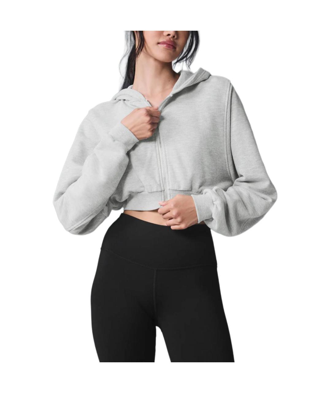 ALO YOGA Серая куртка, фото 3