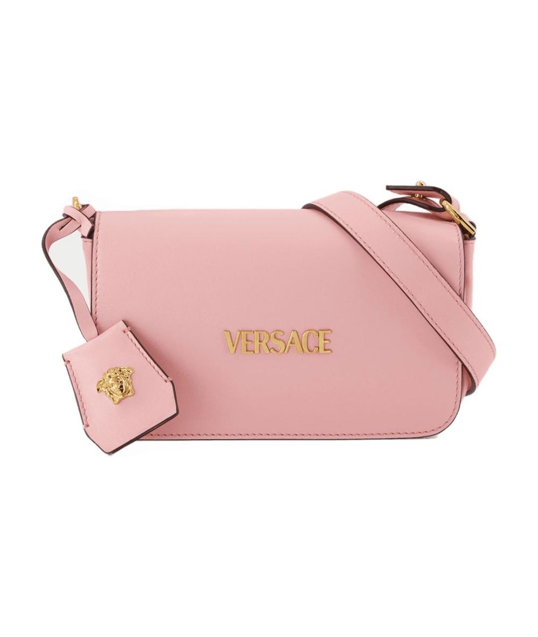 VERSACE Розовая сумка через плечо, фото 1