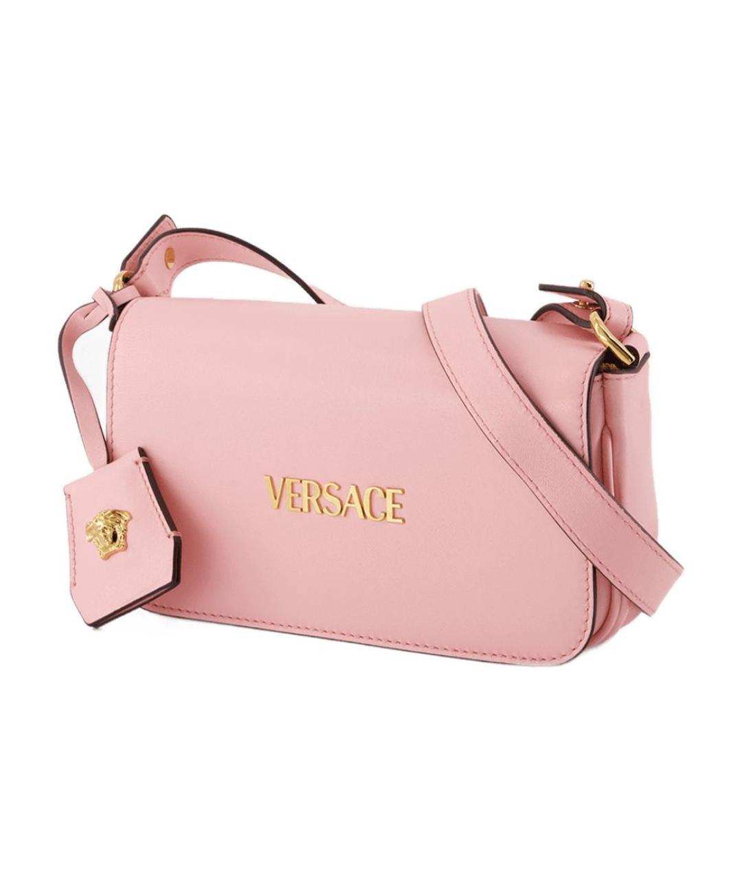 VERSACE Розовая сумка через плечо, фото 2