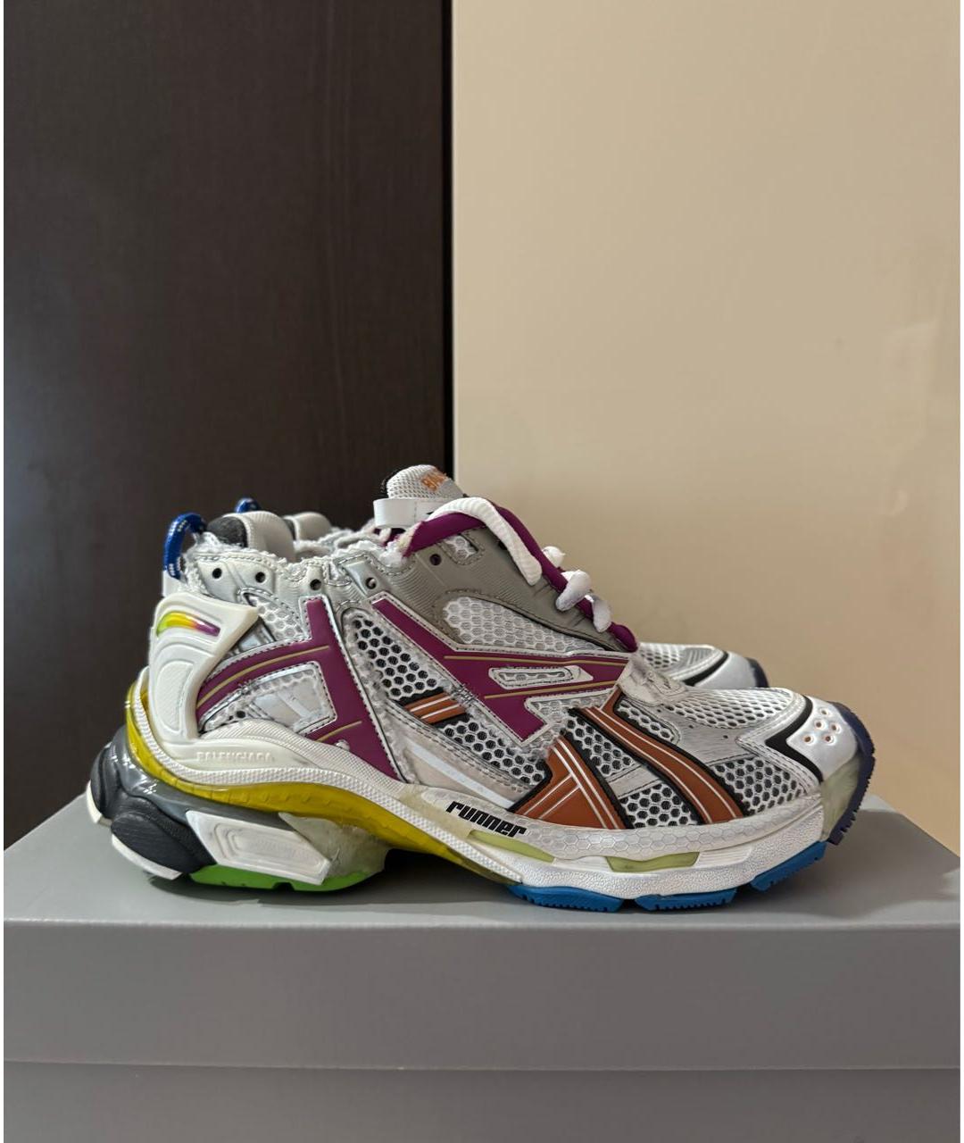 BALENCIAGA Мульти низкие кроссовки / кеды, фото 6