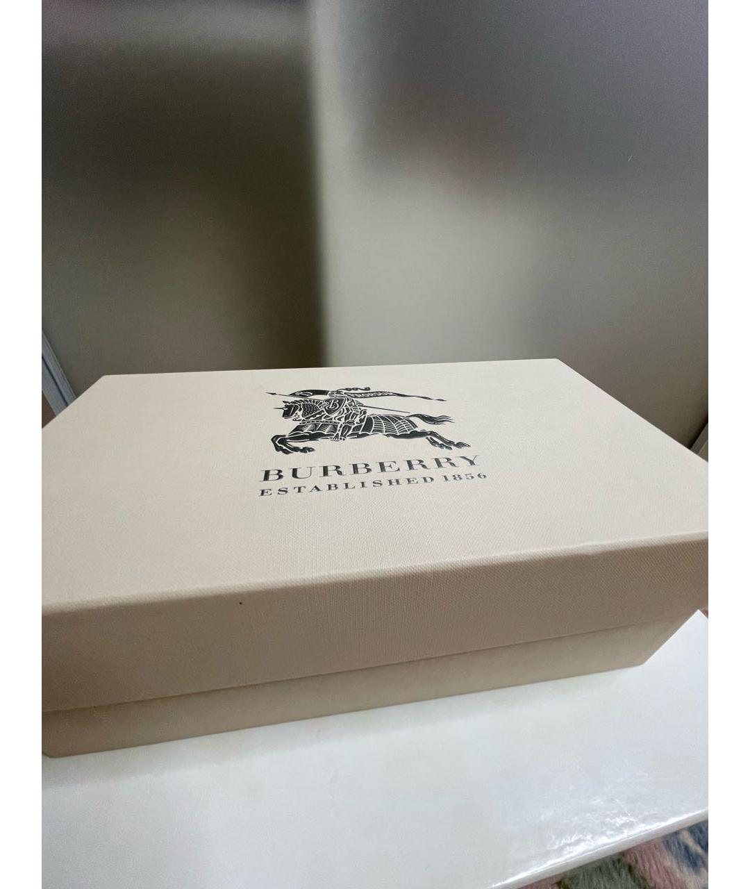 BURBERRY Мульти текстильные балетки, фото 5
