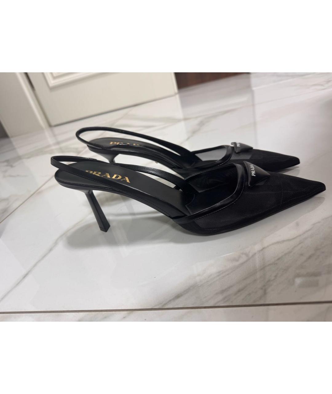 PRADA Черные туфли, фото 3