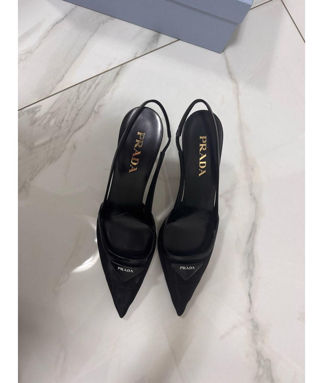 PRADA Черные туфли, фото 2