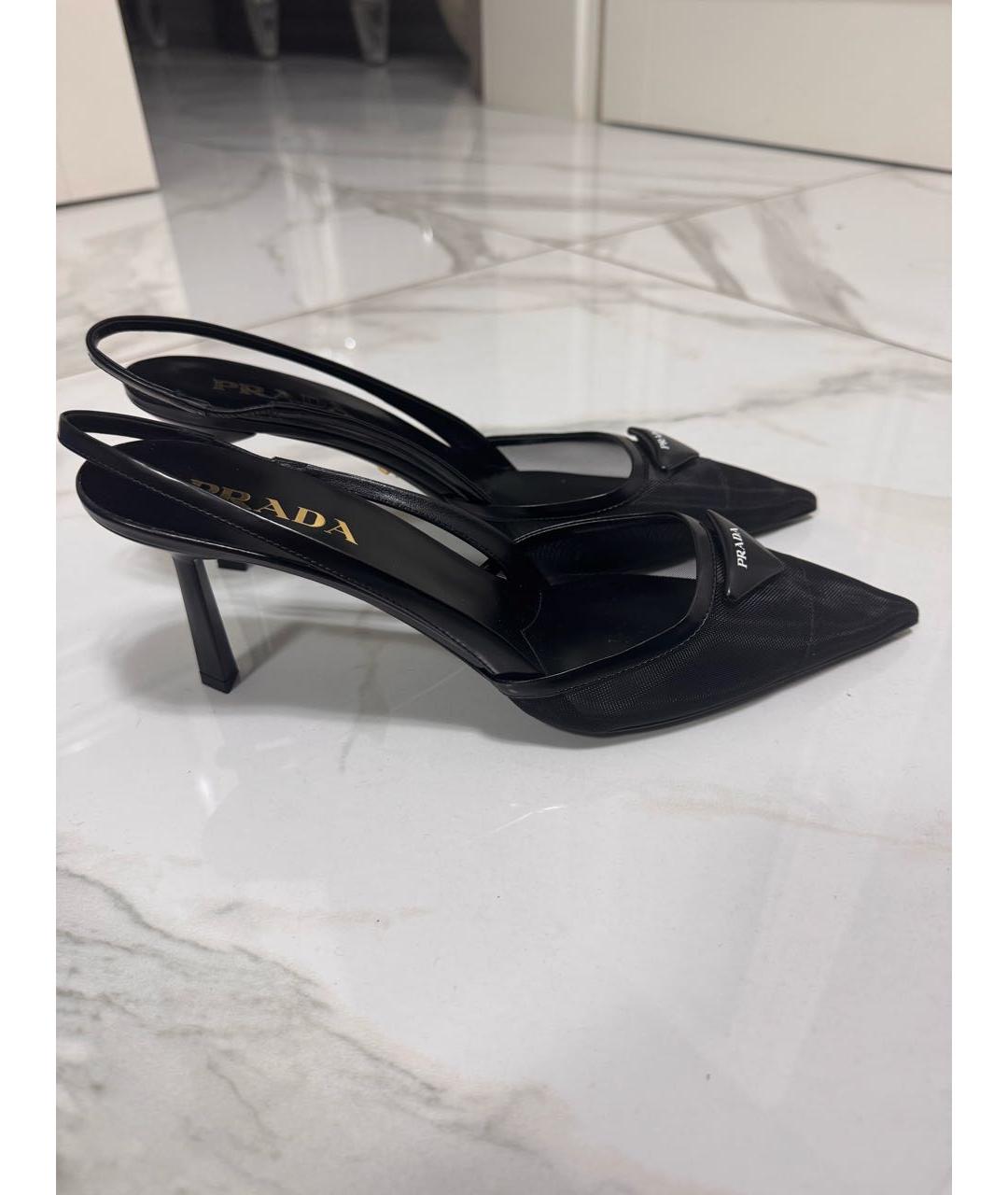 PRADA Черные туфли, фото 9