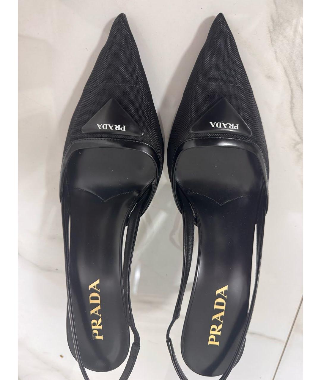 PRADA Черные туфли, фото 6