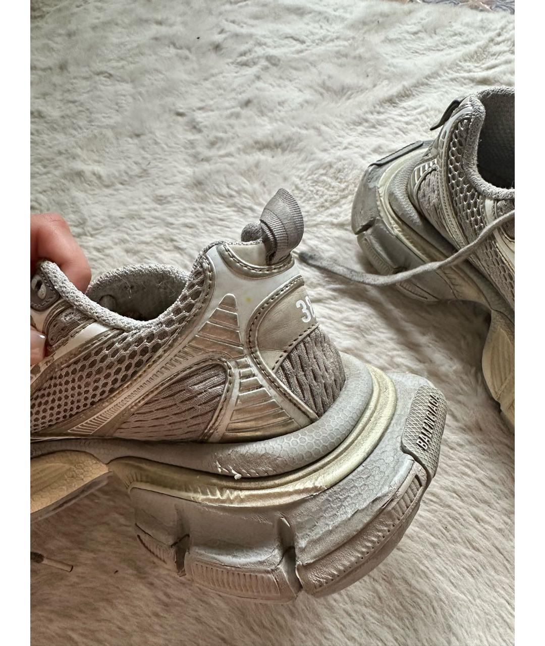 BALENCIAGA Серые кроссовки, фото 8