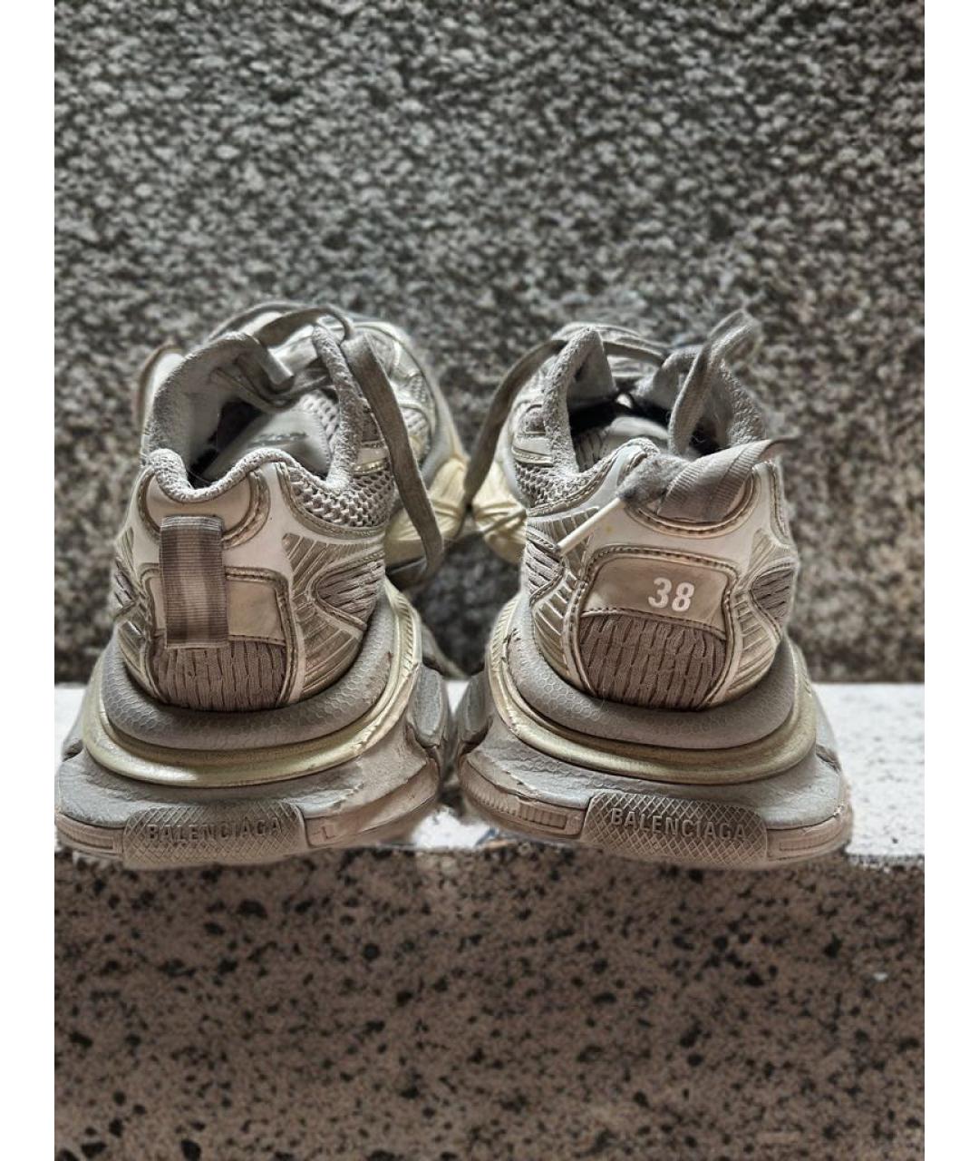BALENCIAGA Серые кроссовки, фото 4