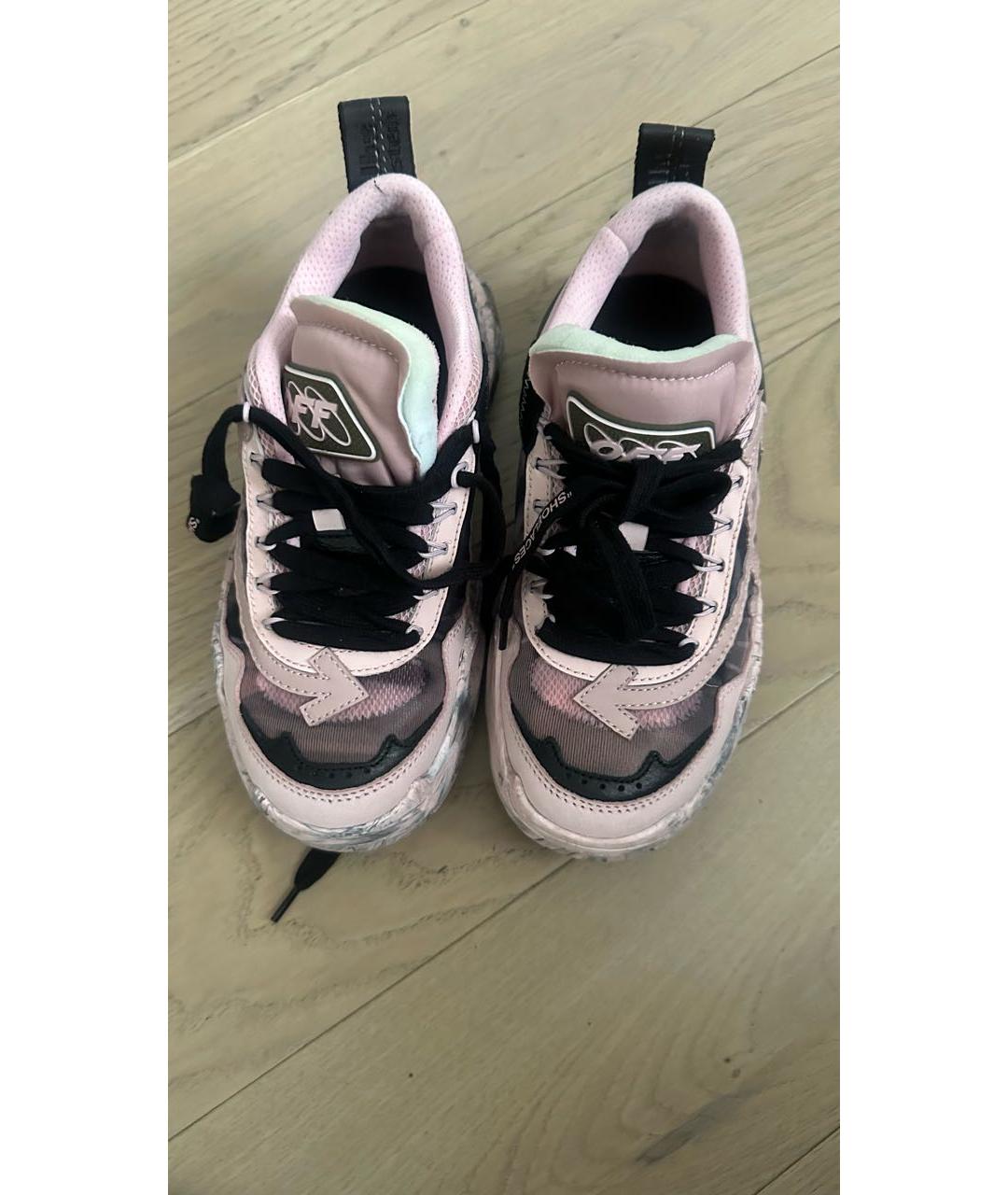 OFF-WHITE Розовые кроссовки, фото 3
