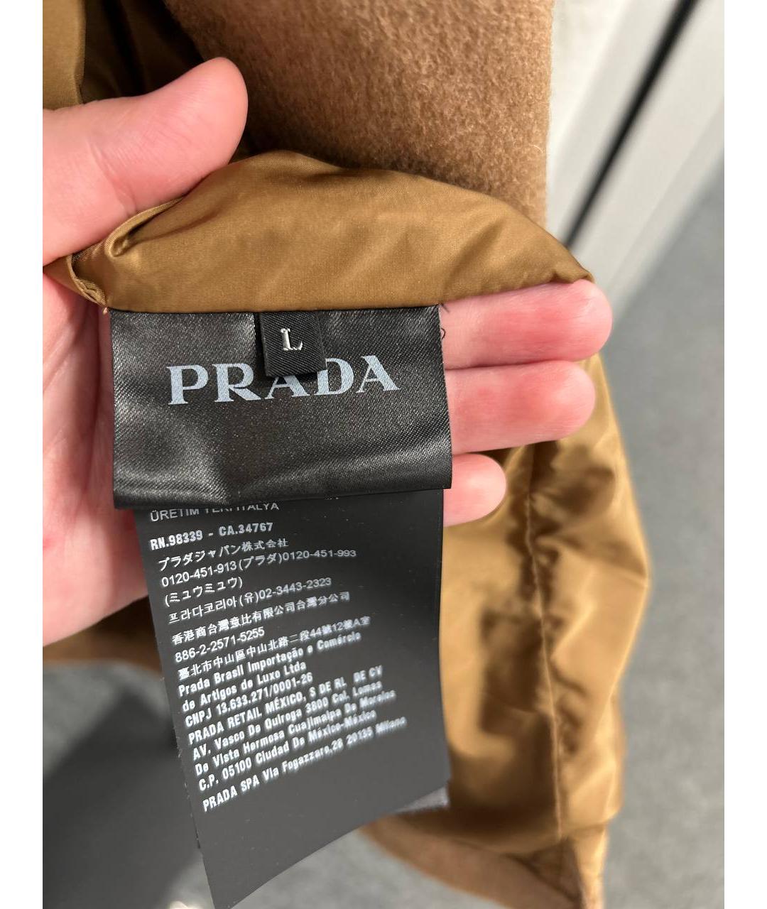 PRADA Шерстяная кэжуал рубашка, фото 7