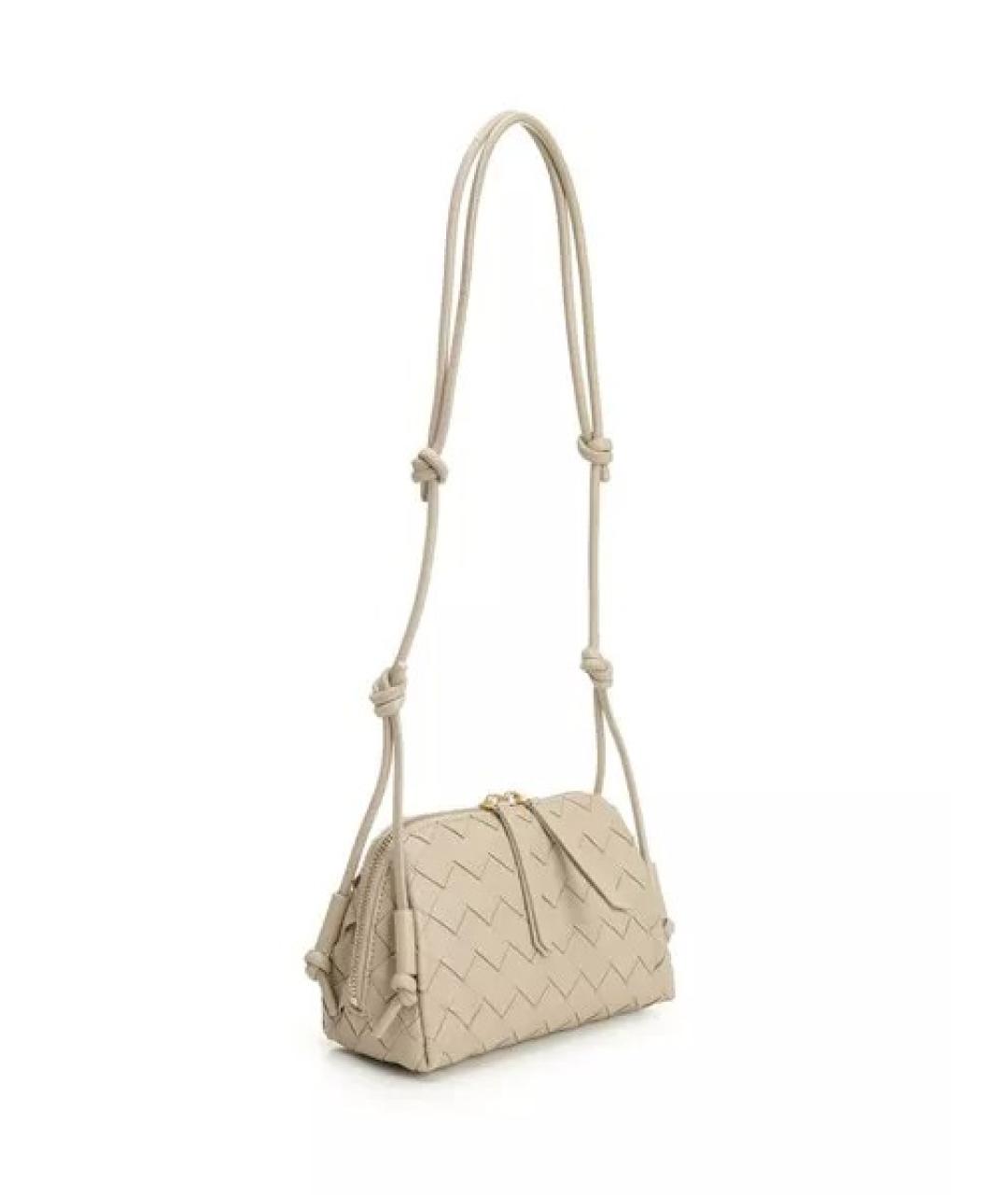 BOTTEGA VENETA Бежевая сумка через плечо, фото 2