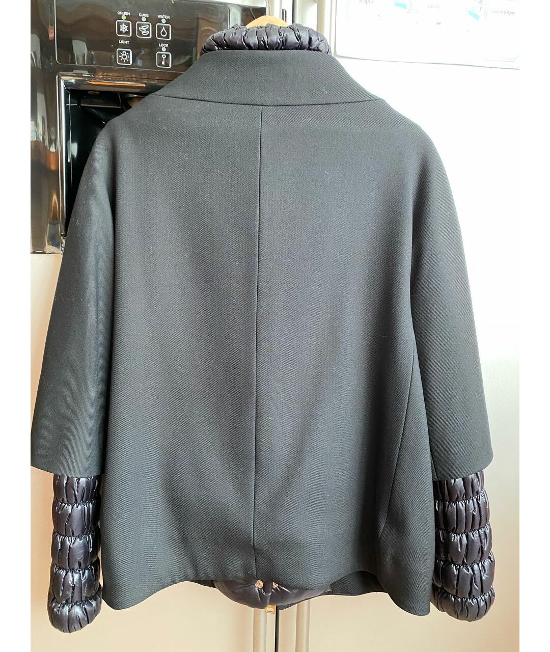 HERNO Черное шерстяное пальто, фото 2