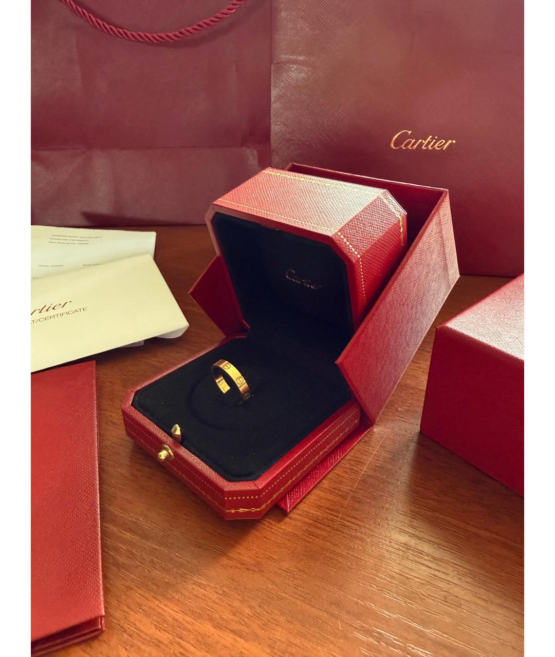 CARTIER Золотое кольцо из желтого золота, фото 2
