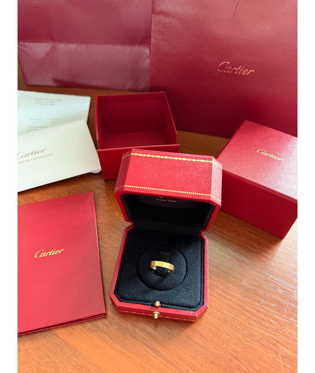 CARTIER Золотое кольцо из желтого золота, фото 3