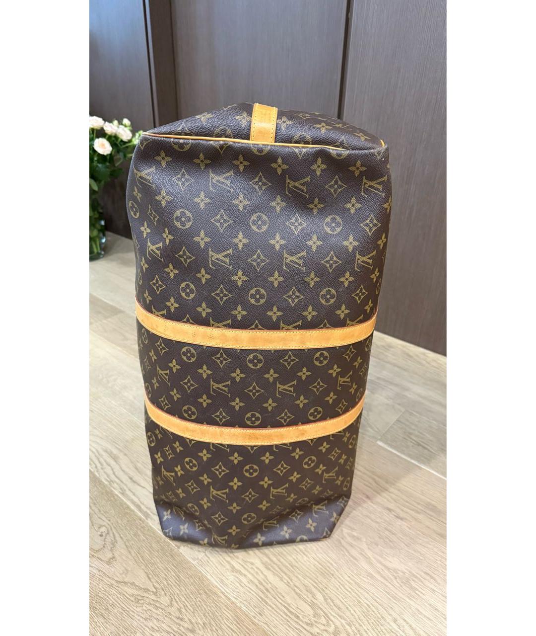 LOUIS VUITTON Коричневая дорожная/спортивная сумка, фото 3