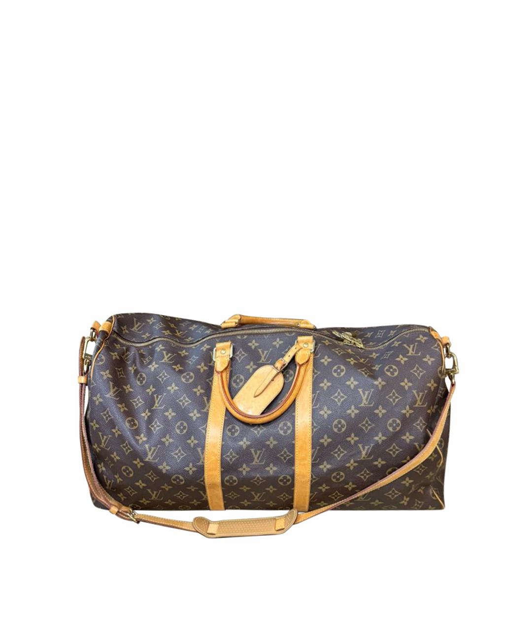 LOUIS VUITTON Коричневая дорожная/спортивная сумка, фото 1