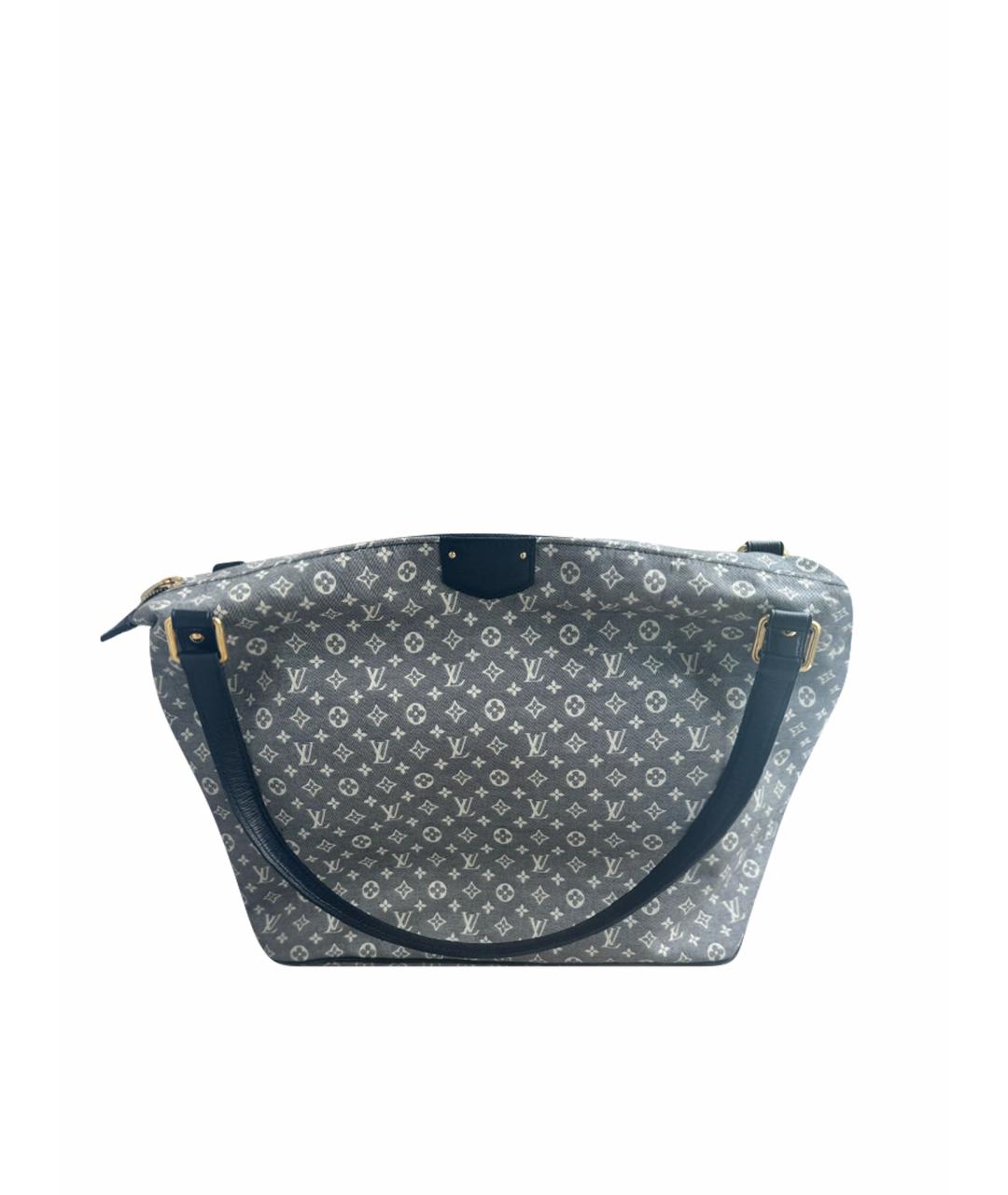 LOUIS VUITTON Серая деним сумка тоут, фото 10