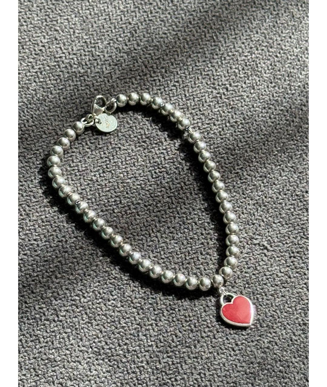 TIFFANY&CO Серебрянный серебряный браслет, фото 2