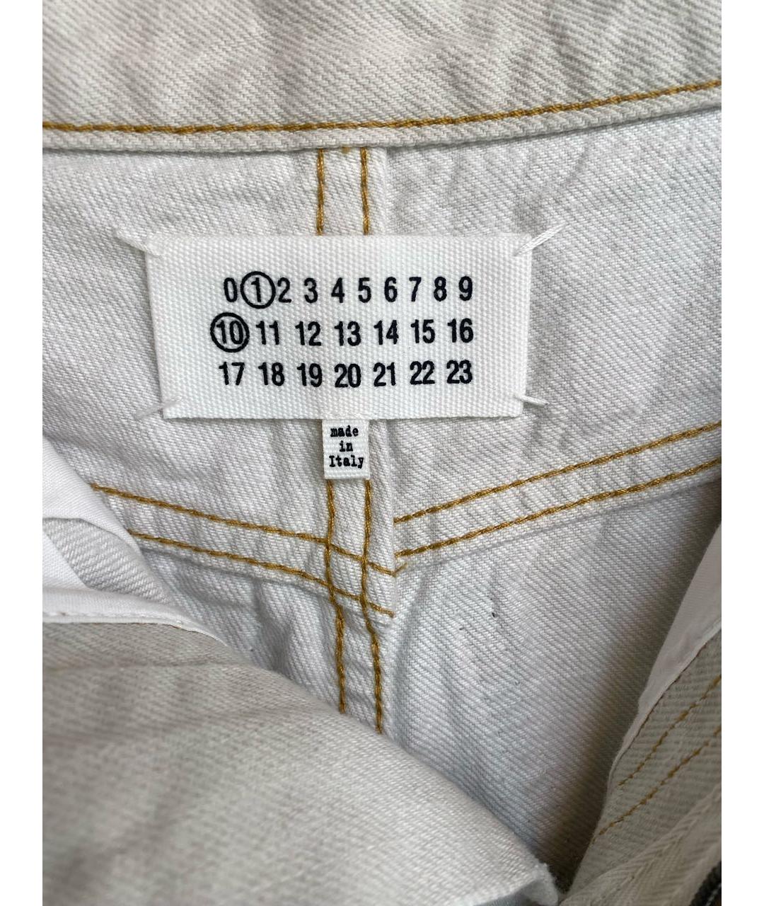 MAISON MARGIELA Хлопковые джинсы клеш, фото 3
