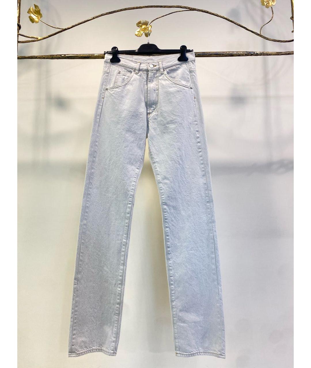 MAISON MARGIELA Хлопковые джинсы клеш, фото 5