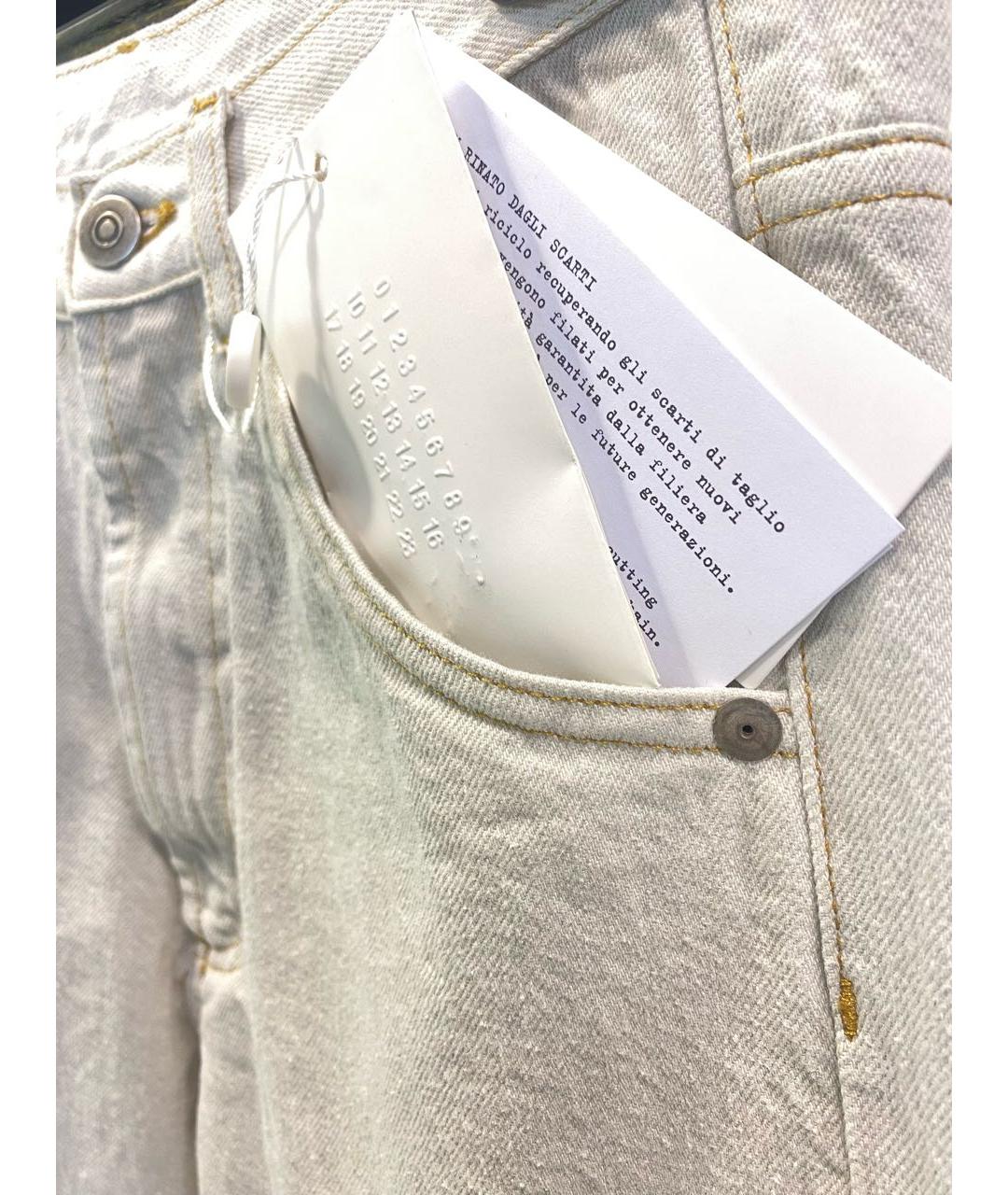MAISON MARGIELA Хлопковые джинсы клеш, фото 4