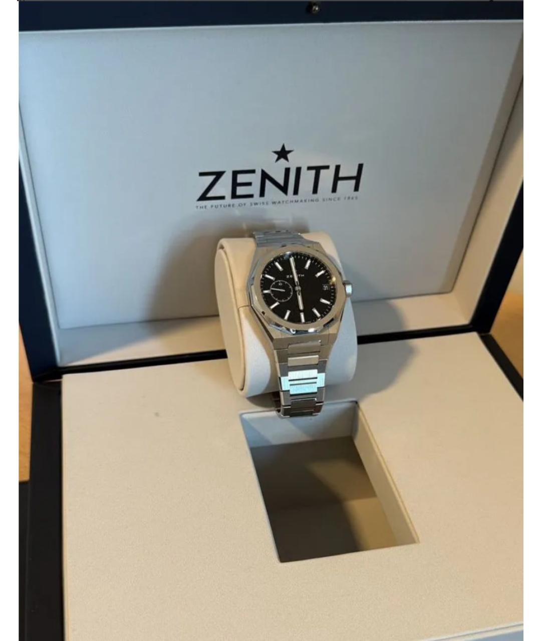 ZENITH Черные часы, фото 3