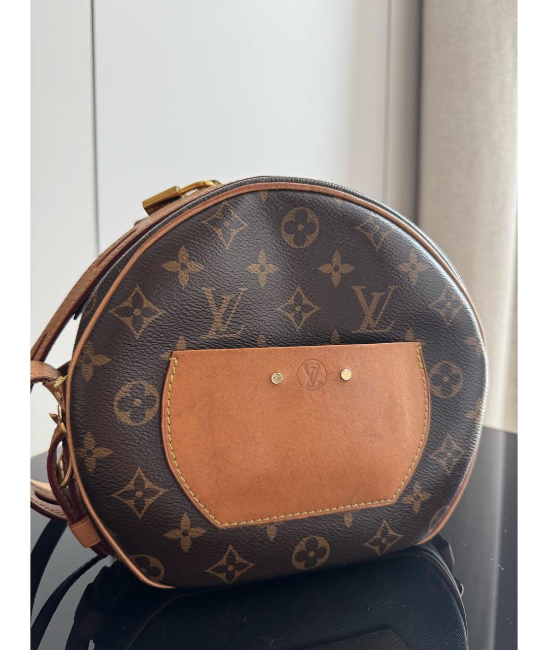 LOUIS VUITTON Коричневая сумка через плечо, фото 3