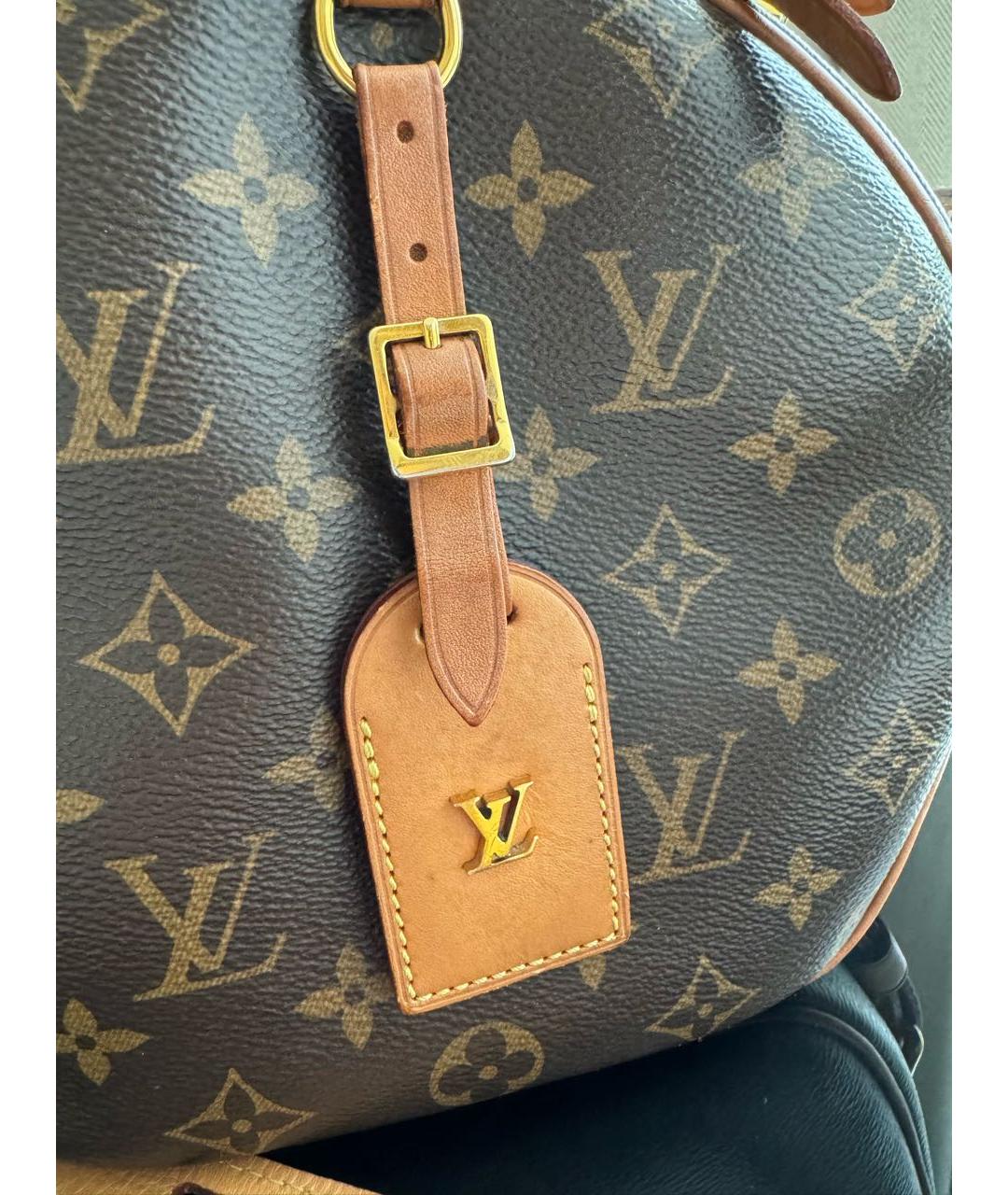 LOUIS VUITTON Коричневая сумка через плечо, фото 5